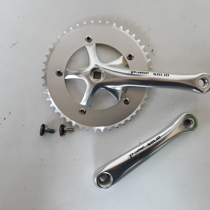 crank sepeda lipat fixie alloy prowheel 