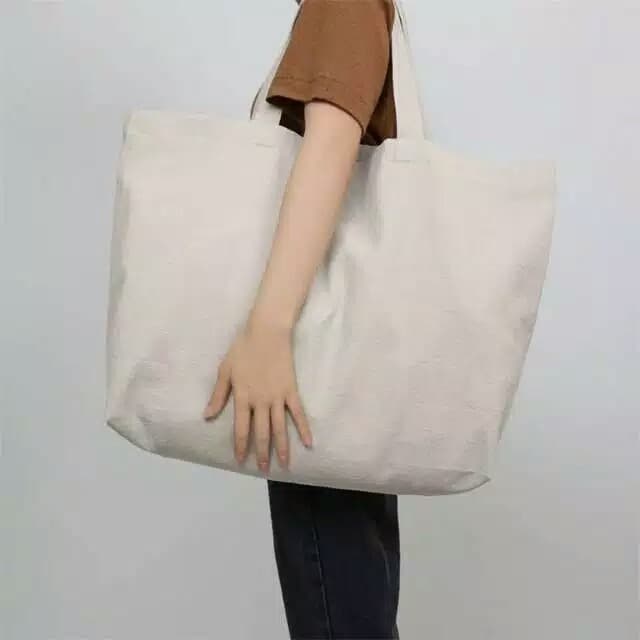 Tote bag kanvas besar new arrivals