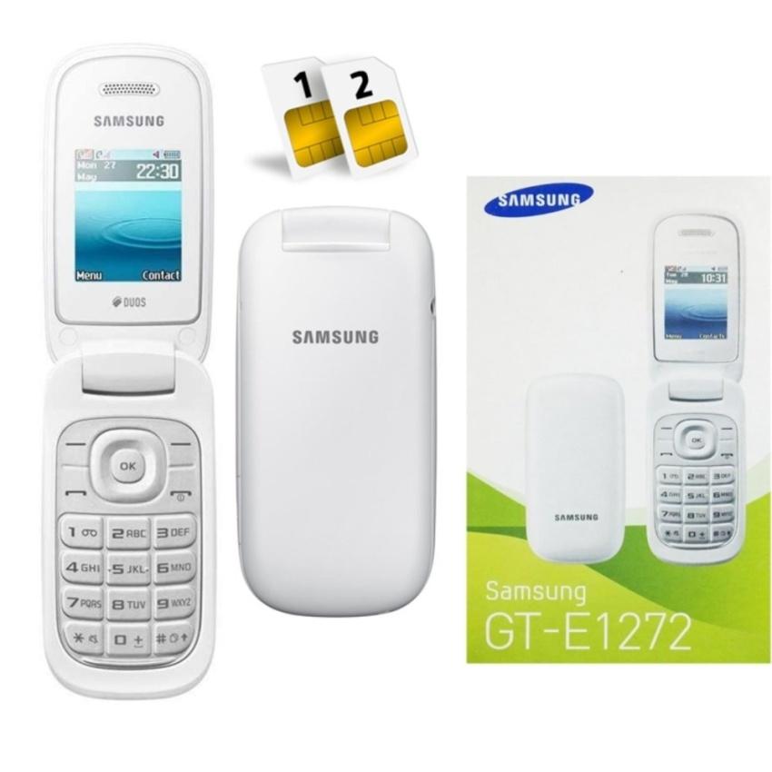 SAMSUNG GT-E1272 DUAL SIM CARAMEL SAMSUNG LIPAT FLIP REFURBISH