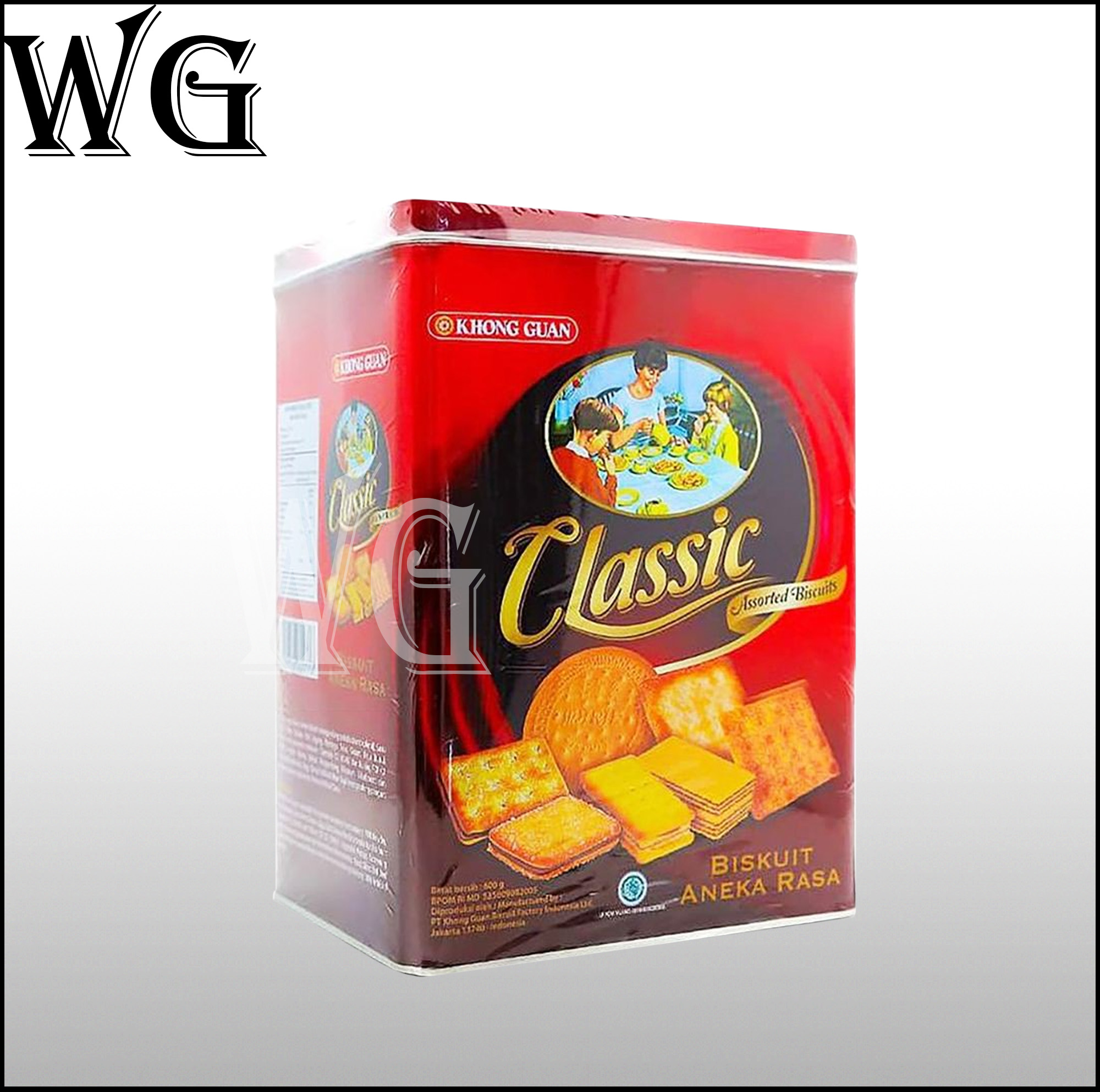 Jual Khong Guan Assorted Biskuit Kaleng Merah / Roti