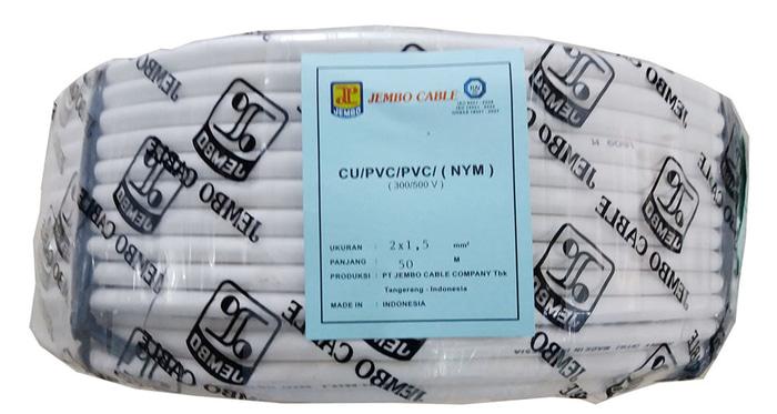Kabel Jembo NYM 2x1,5 mm; 1 Roll@50 meter