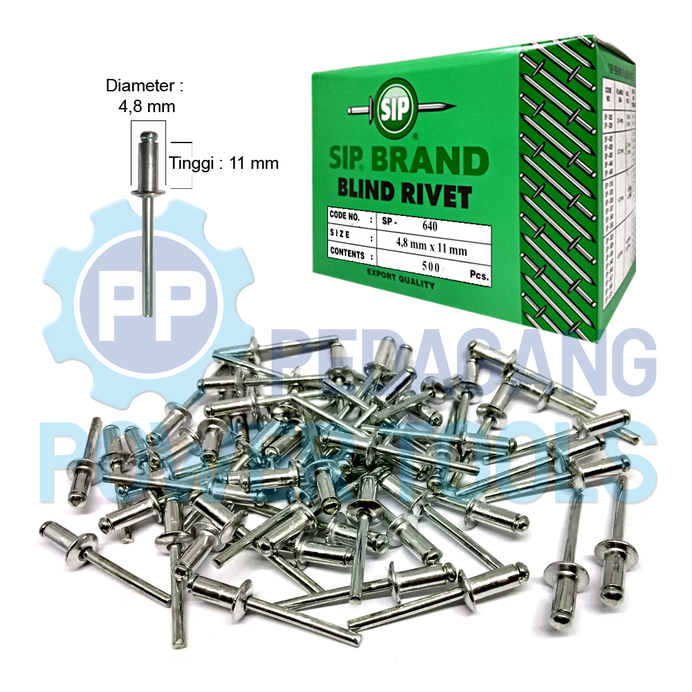 sip-640-paku-rivet-4-8-x-11-mm-blind-ripet-rifet-tembak-1-pak-500-pcs