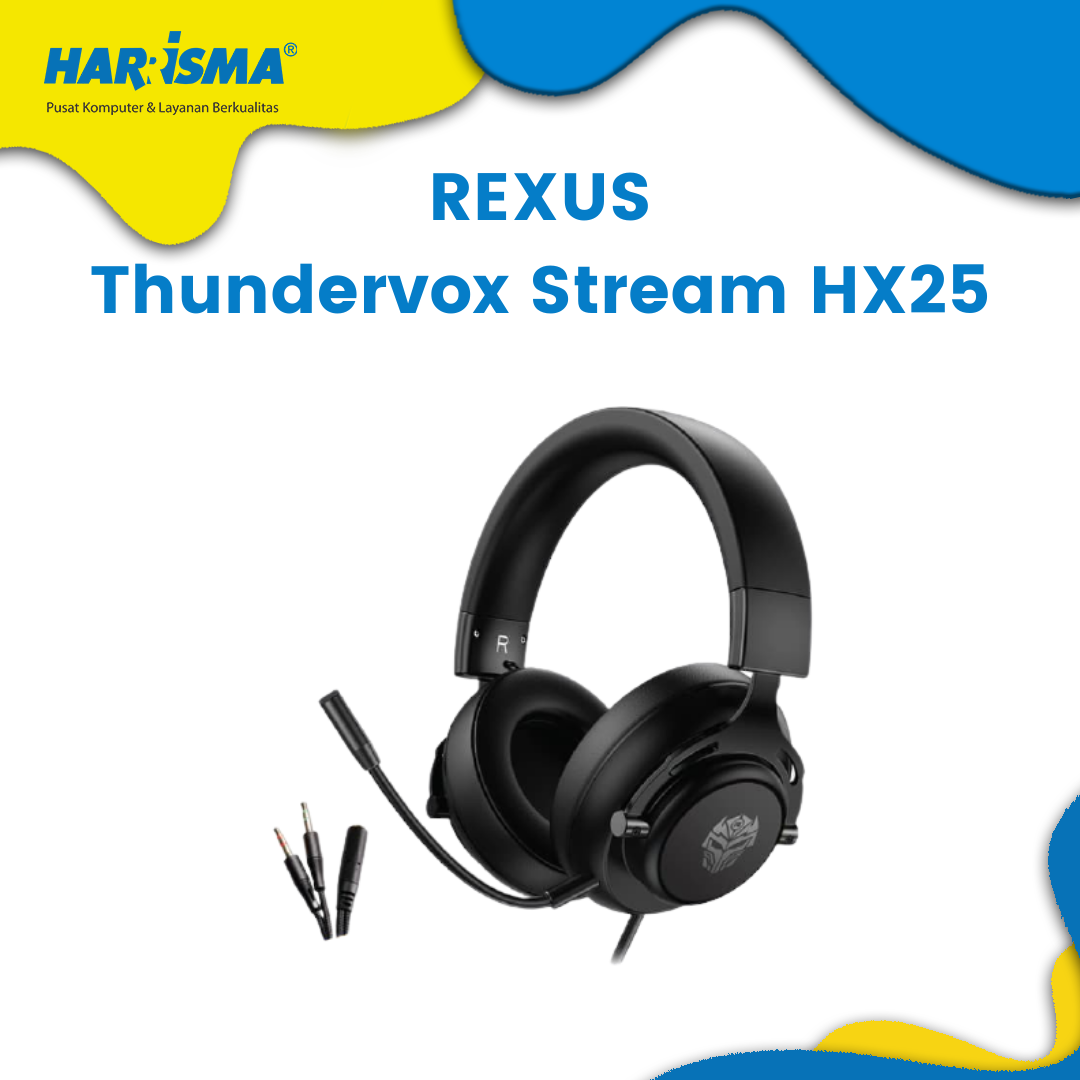 Rexus headset gaming thundervox best sale stream hx25