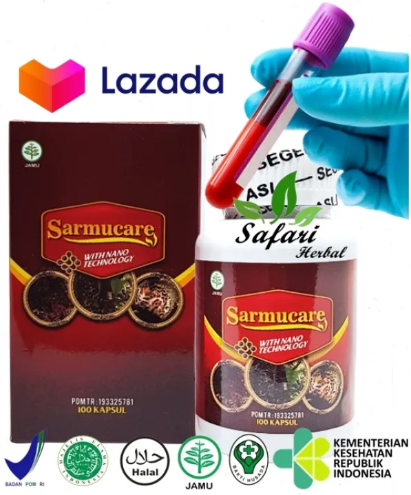 Obat Herbal Sarmucare Pengencer Darah Darah Kental Pengencer Darah Alami Pengencer Darah Generik Pengentalan Darah Obat Pencair Darah Beku Obat Tradisional Darah Kental Daun Pengencer Darah Sarang Semut Papua Lazada Indonesia