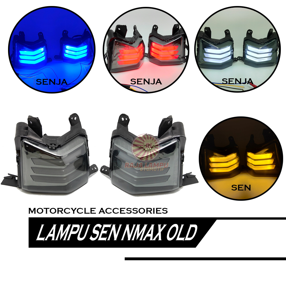 LAMPU SEN NMAX LED SENJA RUNNING SIEN MODEL JPA 2 IN 1 YAMAHA NMAX ORI