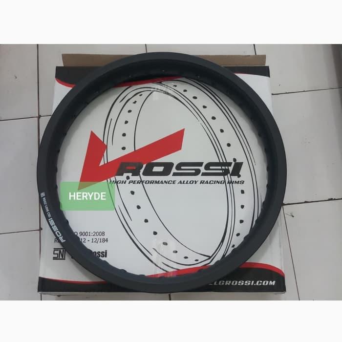 Velg Rossi Ring 18 Lebar 215 Hitam Doff 18 - 215 Vrossi Wm