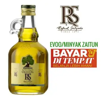 Minyak Zaitun Extra Virgin Olive Oil 40 Ml Minyak Zaitun Asli 100 Rs Rafael Salgado