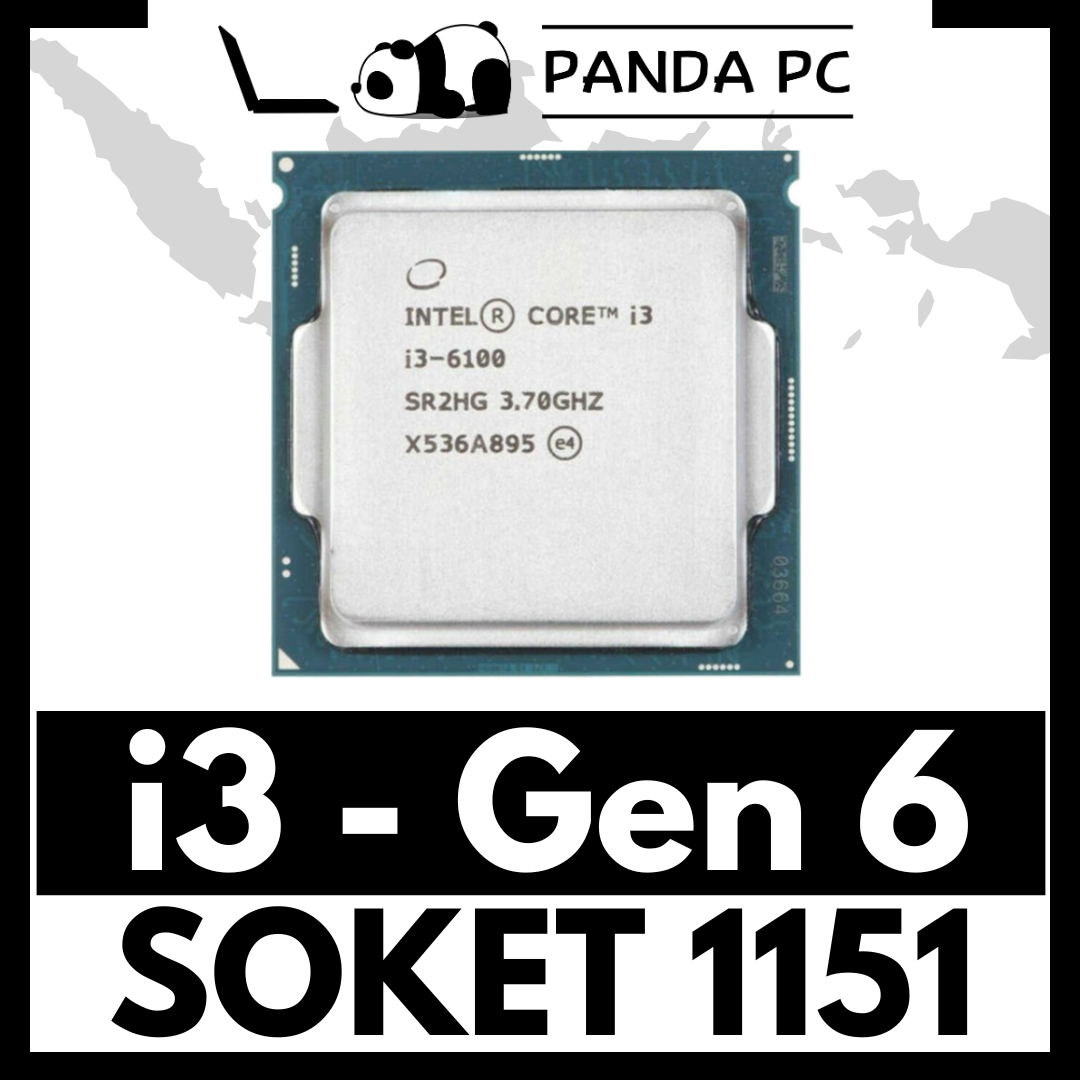 Processor Core i3 Gen LGA 1151 Skylake 6100 6100T 6300 6098P H110