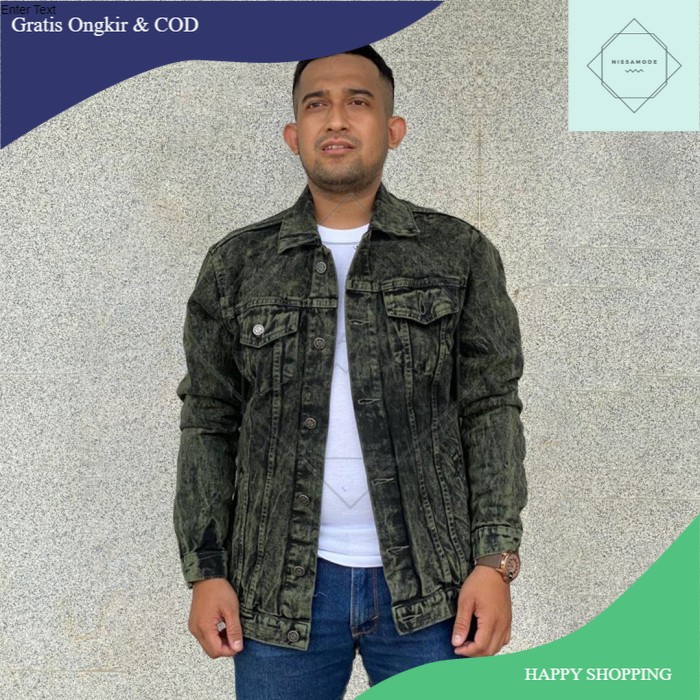 Jual Green Denim Jacket Womens Terbaru 