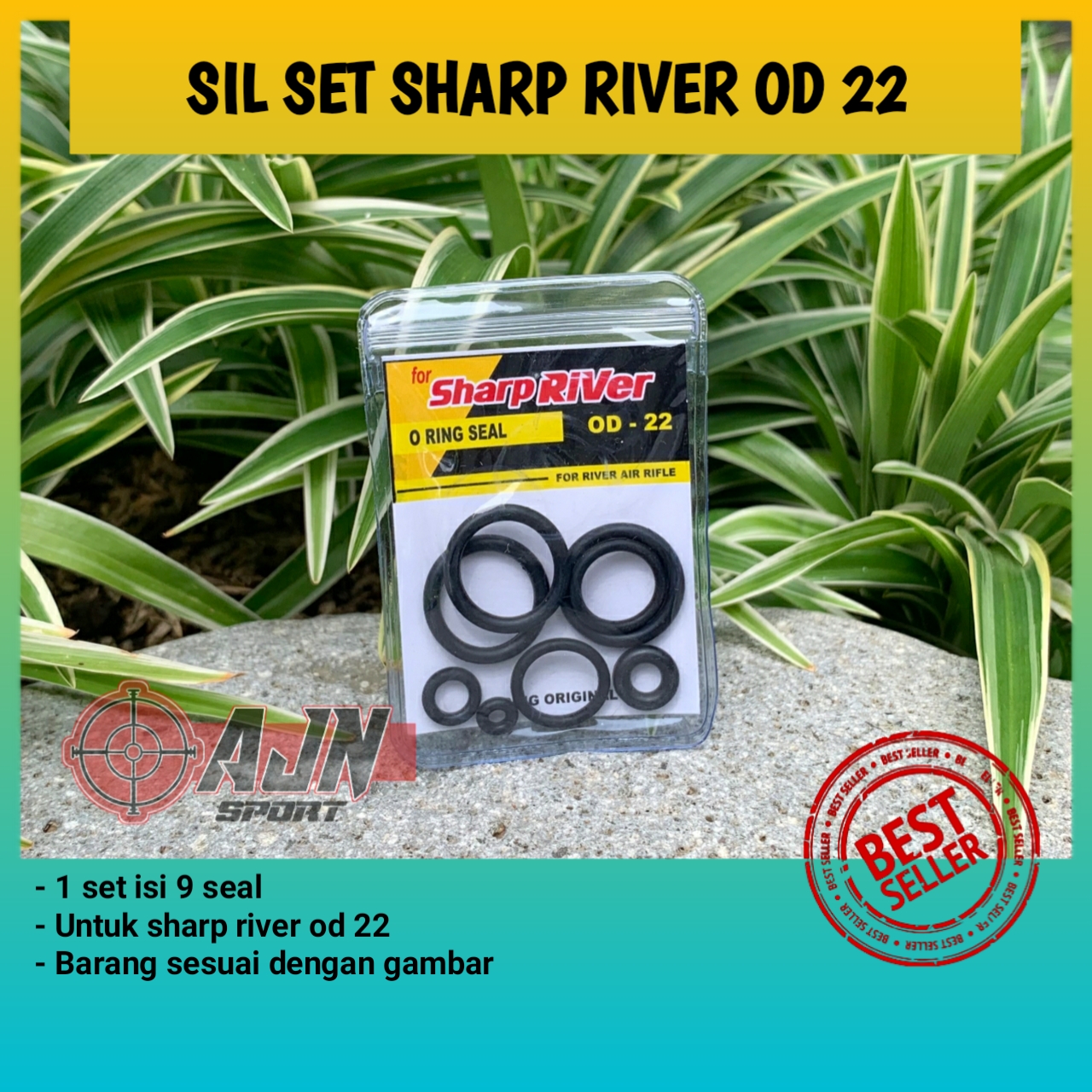 Seal Oring Sharp RIVER OD 22 Oring Set Sharp River Seal Set River