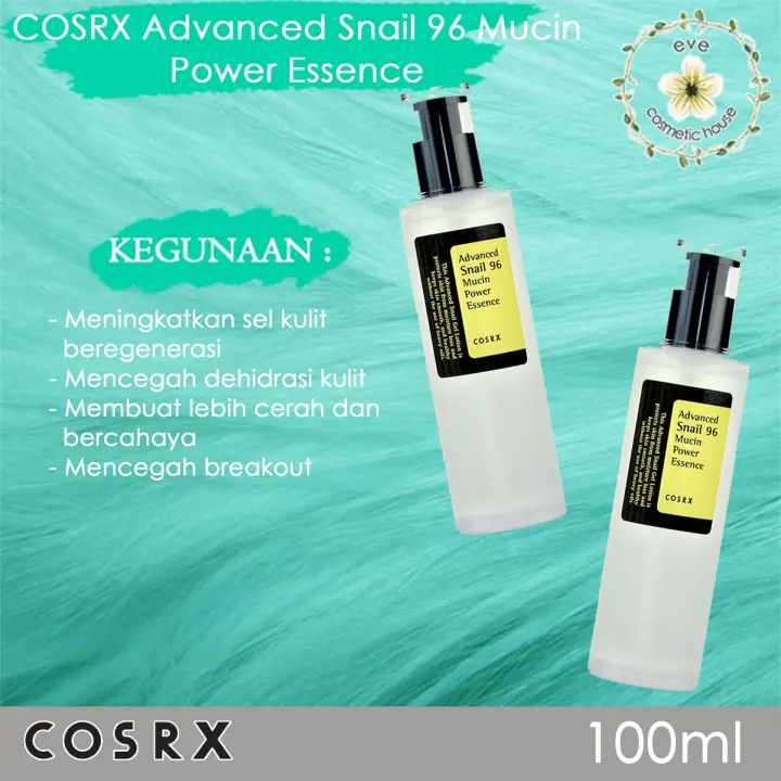 manfaat cosrx advanced snail 96 mucin power essence