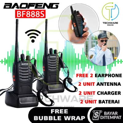 HT Baofeng BF 888S / Baofeng Handy Talky Radio HT/ Antena Radio HT Baofeng 888S/ Radio HT Walkie Talkie Walky/ Handy Talky Baofeng Satu Pasang