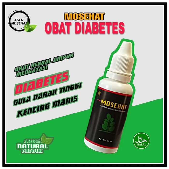 Mosehat Obat Herbal Diabetes Gula Darah Kencing Manis Terbaik Berkhasiat Lazada Indonesia