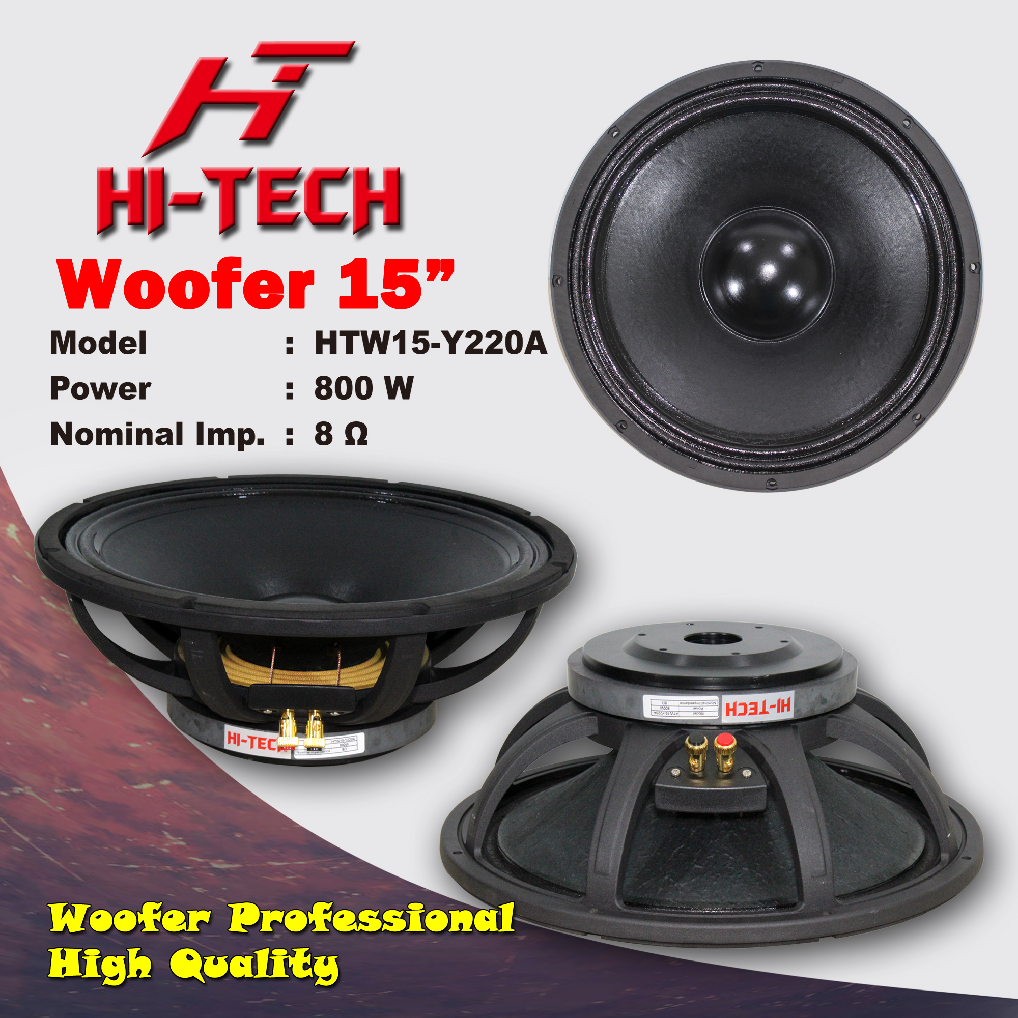 speaker soundtech 15 inch