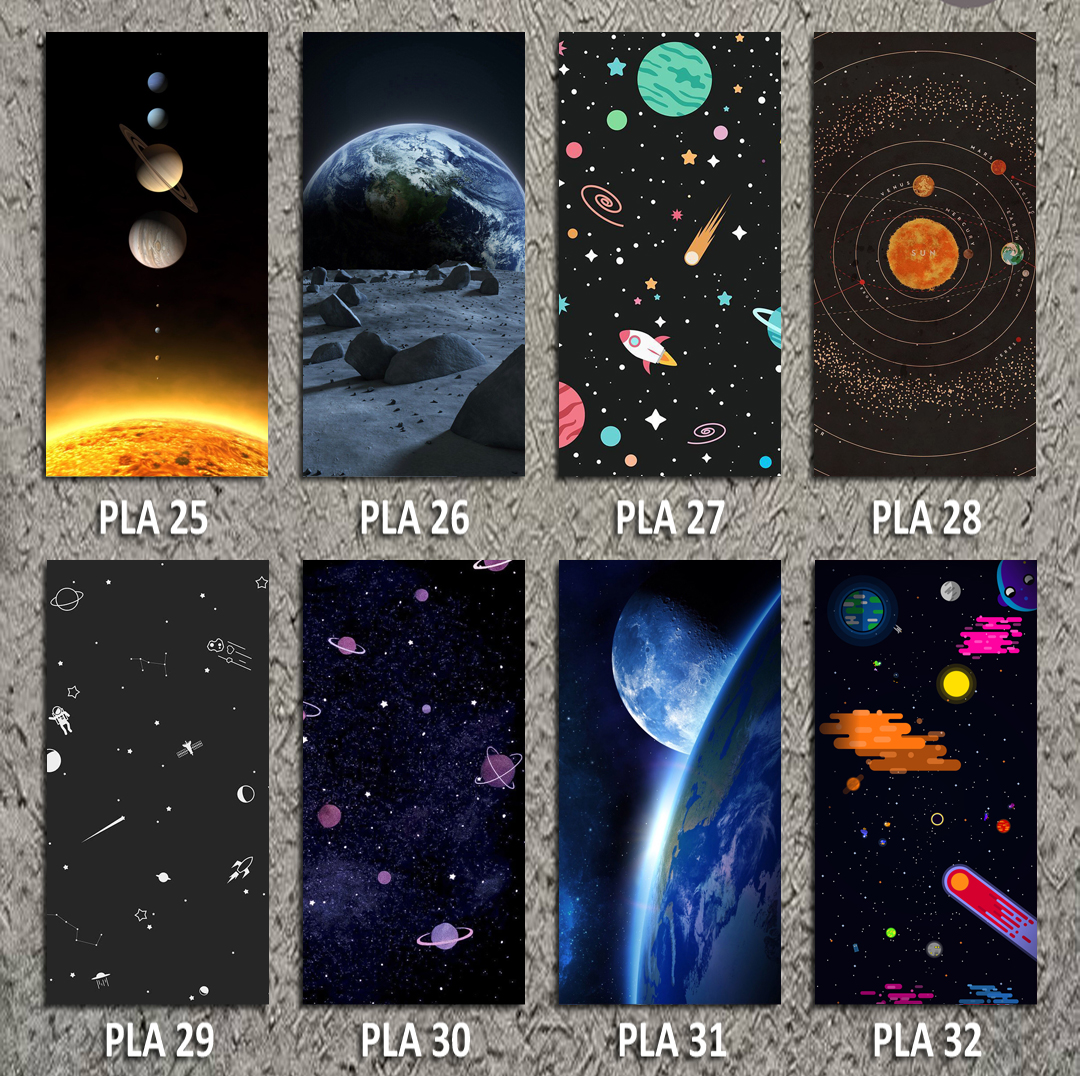 POSTER PLANET - SPACE - PAJANGAN DINDING - HIASAN DINDING - WALL DECOR