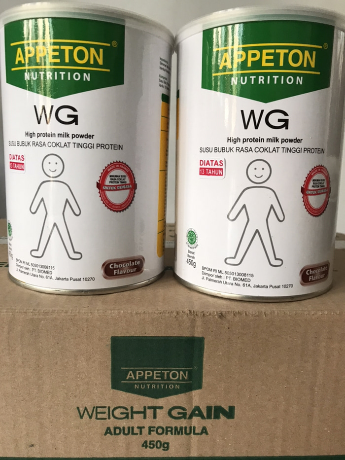 Appeton Nutrition Weight Gain Penambah Berat Badan Cepat Bpom Rasa Coklat 450gr Lazada Indonesia Appeton Nutrition Weight Gain Penambah Berat Badan Cepat Bpom Rasa Coklat 450gr Lazada Indonesia