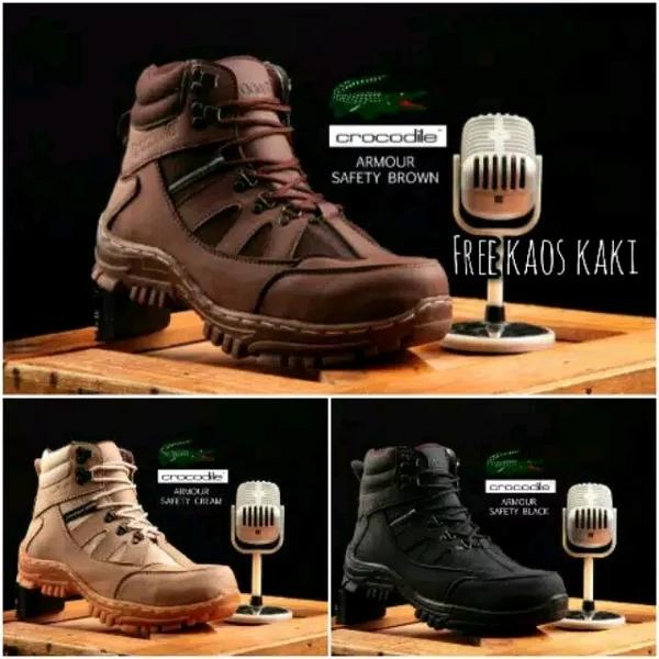 Sepatu Safety Tactical Boots Magnum Crocodile Armour Delta ,Adventure, Hiking, Tracking.