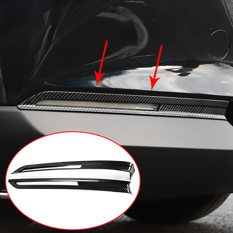 Carbon Fiber Front Bumper Fog Light Lamp Frame Cover Trim for Mazda ...