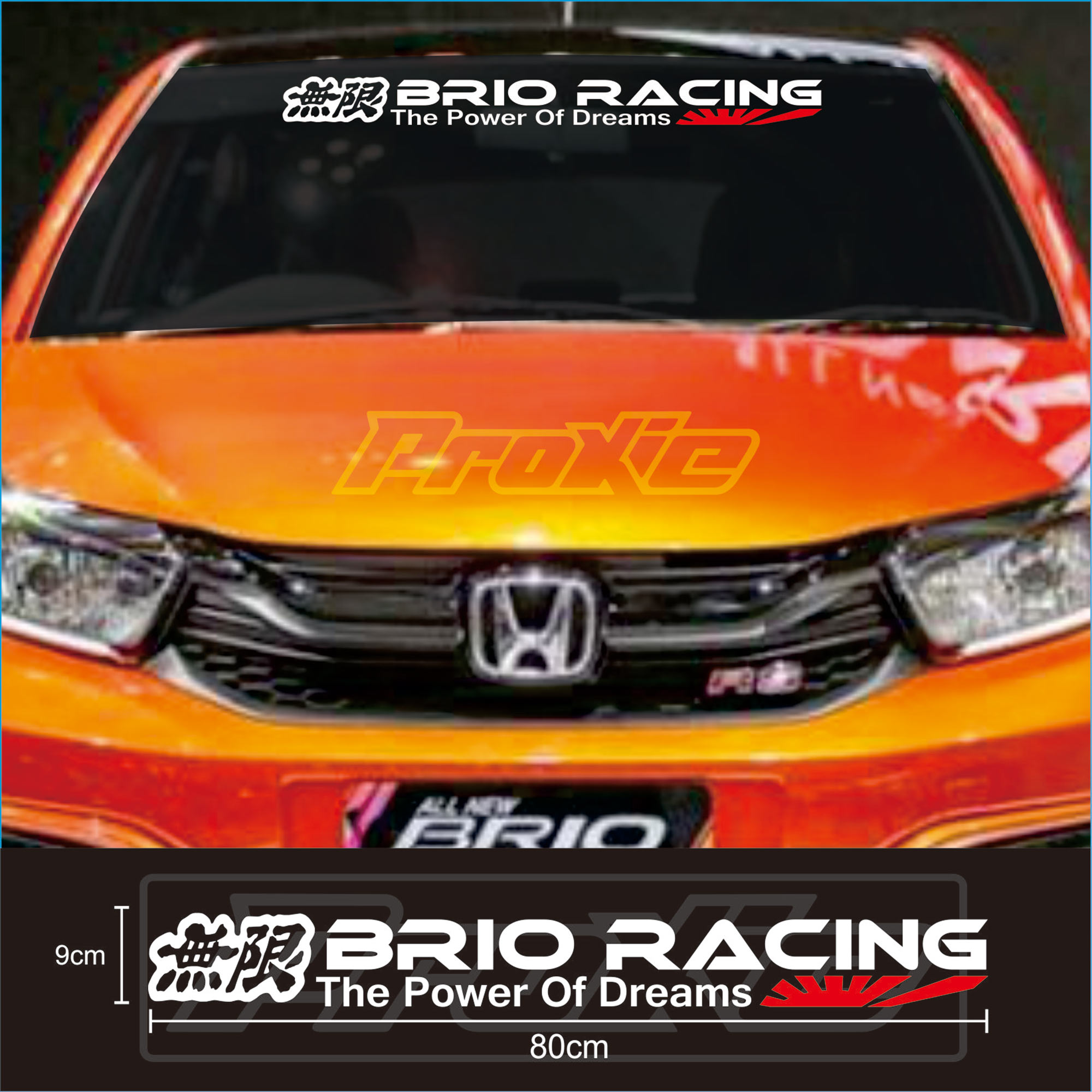 Cutting Sticker Mobil BRIO RACING Terbaru Promosi Keren Murah Lazada Indonesia