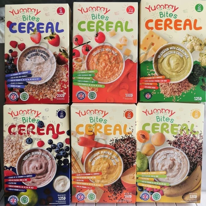Cod Yummy Bites Cereal / Bubur Bayi Cereal Organik Mpasi 200Gr - Che Veg Pasta | Lazada Indonesia