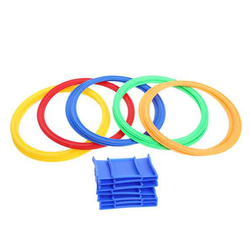 Preschool Teachers Concrete Educational Toys Hopscotch Tabs Childrens Sensory Training Outdoor Fun Game Toy Circle