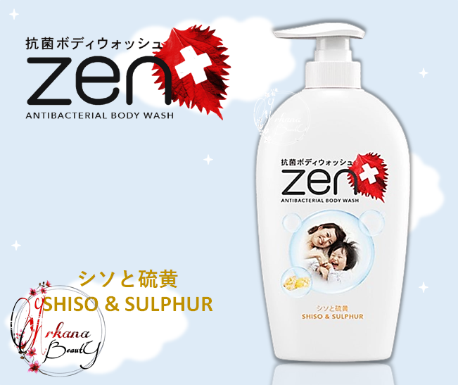 ZEN Shiso Antibacterial 500mL & Refill 450mL / Body Soap / Sabun Cair
