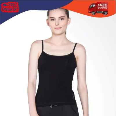 Tanktop Singlet Wanita Bahan Kaos Size M,L,XL.