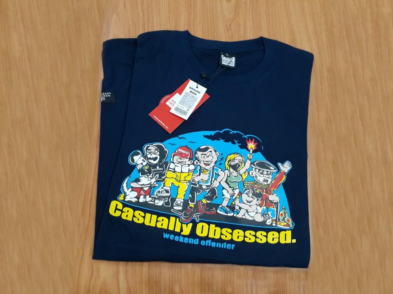 Kaos distro termurah/T-Shirt Weekend Offender- Lemon Tree Store