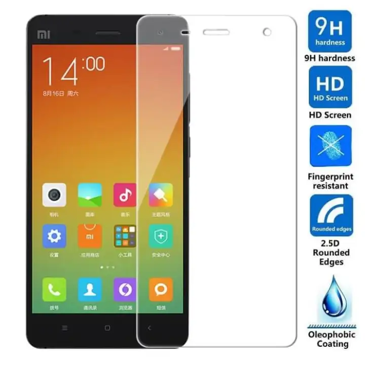 Tempered Glass Xiaomi Mi 4 Mi 4i Mi 4c Mi 4s Mi 4 Lite Tempered Anti Gores Kaca Bening Screen Guard Lazada Indonesia