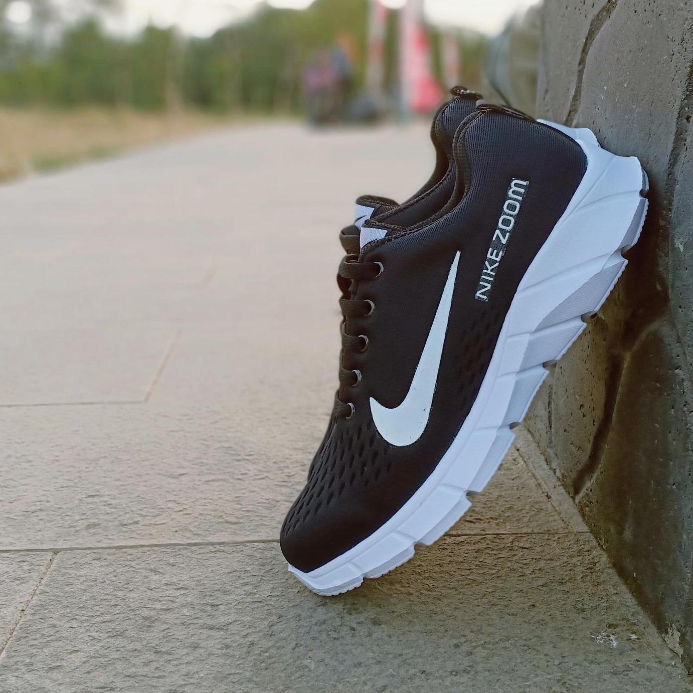 Sepatu Nike Air Zoom Span_Oldschool Sneakers Unisex Terbaru Paling Trendi Free Kaos Kaki