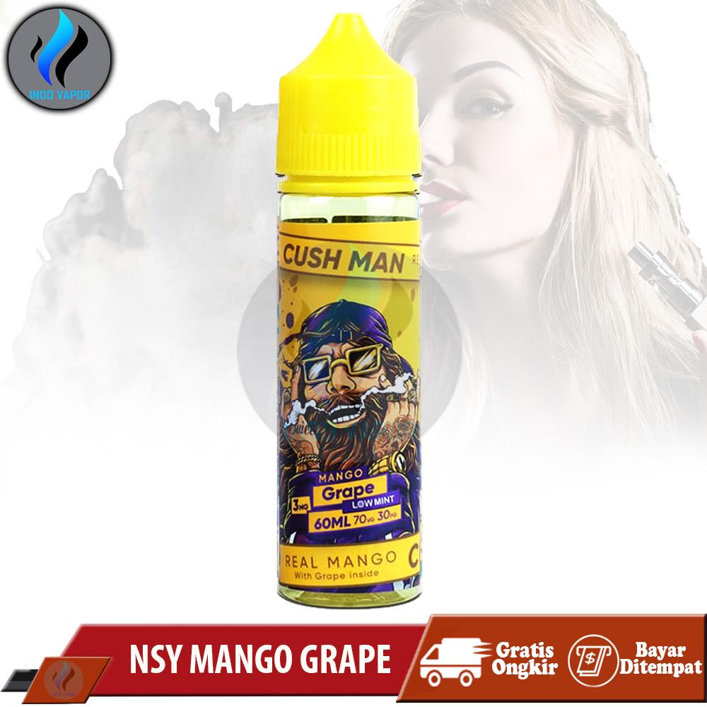 Indo Vapor - Liquid Vape Murah Premium IV-NSY Cush Man 60ml Nicotine 3mg Real Mango Low Mint