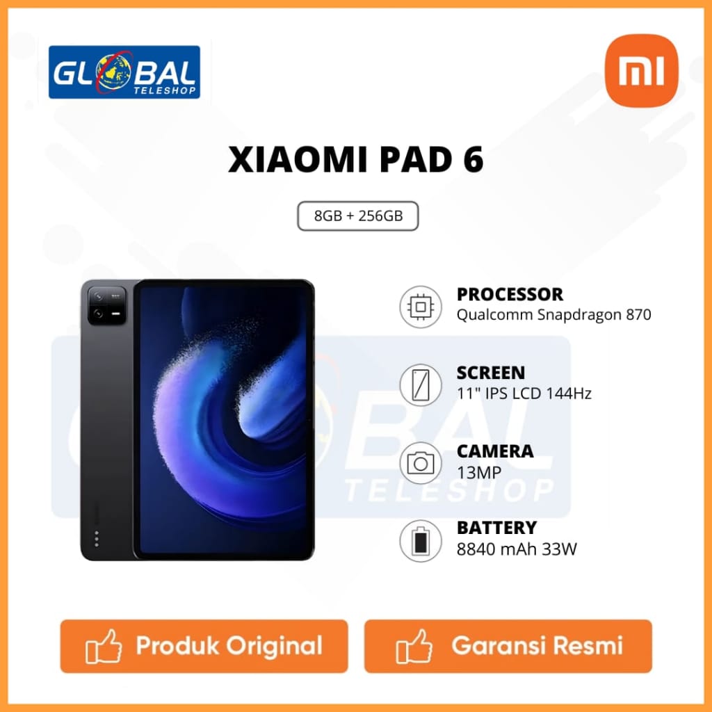 Xiaomi pad 6 グローバル版 8gb 128gb - タブレット