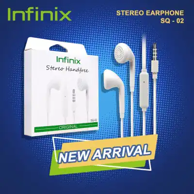 Headset Infinix / Handsfree Infinix Stereo / Earphone Infinix New Mega Bass