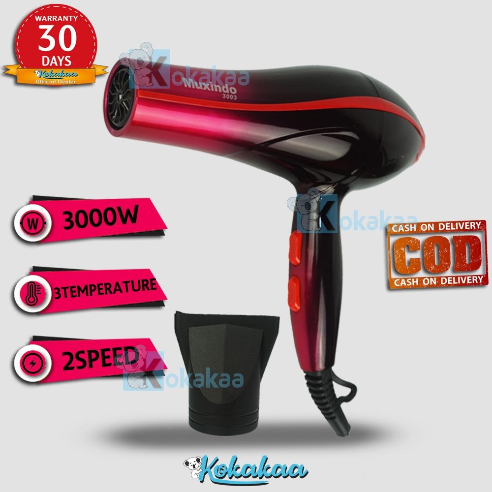 Summiki Muxindo Hair Dryer Salon Taifun WindBlow LY-3003 Pengering Rambut 3000W Bundle Corong