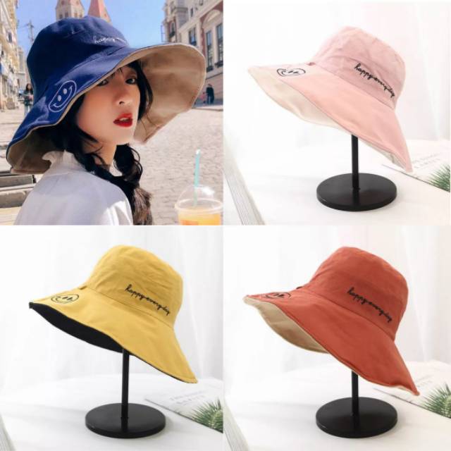 bucket hat lebar