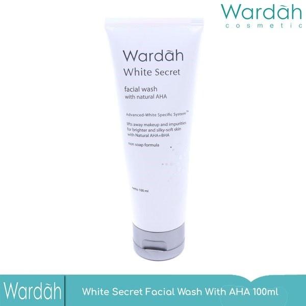 Wardah White Secret Facial Wash With Aha 100 Ml