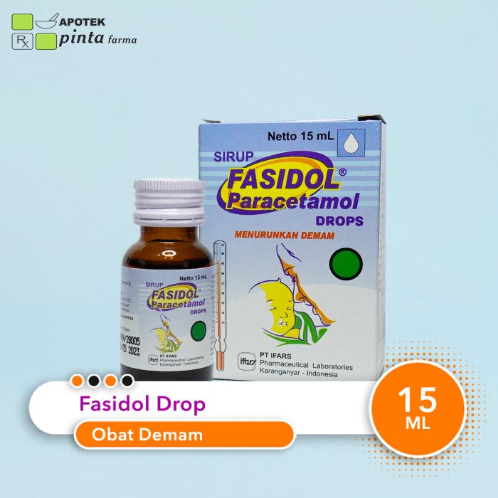 Fasidol Drop 15 ml | Lazada Indonesia