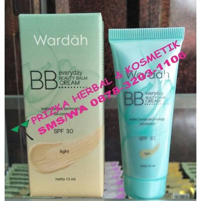 Bb Cream Wardah Menutrisi Wajah Meratakan Warna Kulit Melembabkan Menutup Bekas Jerawat Menghaluskan Lazada Indonesia