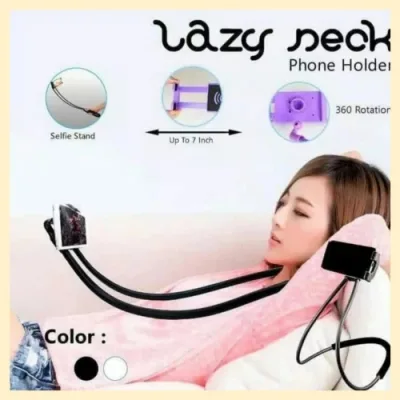 Lazypod Leher Lazy Neck Lazy Pod Holder HP Flexible Hanging Pinggang New