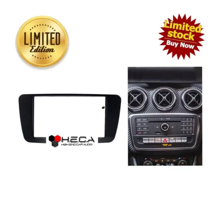 Frame Double Din Head Unit Mercedes Benz A Class W176 2013 2015