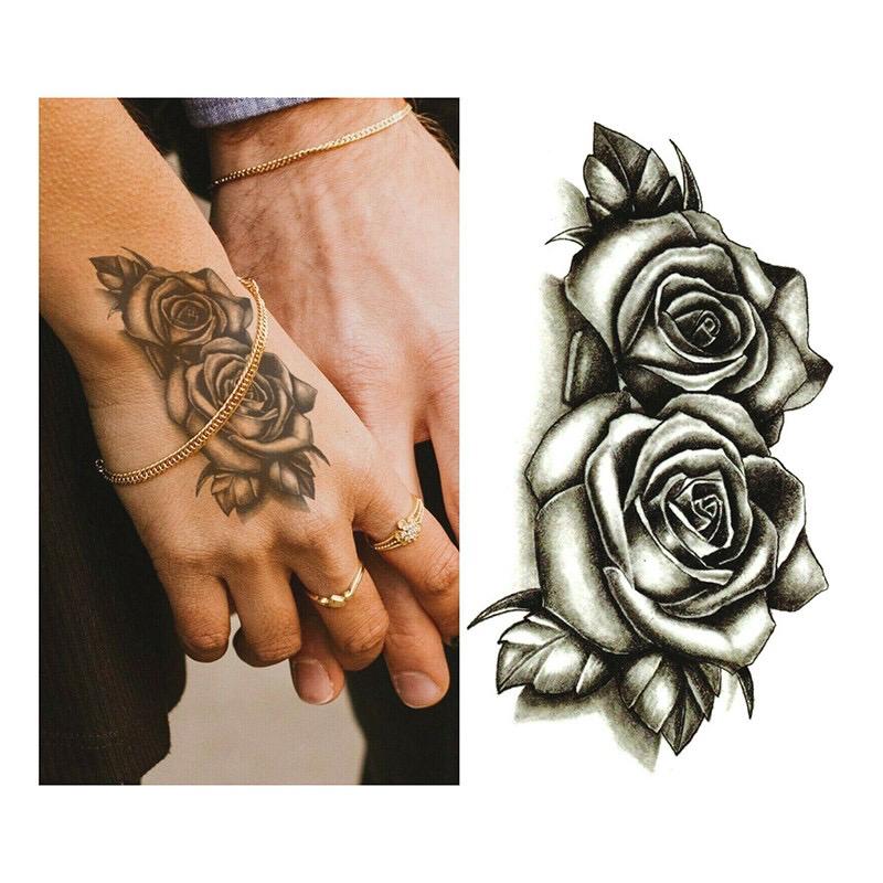 Tatto Temporary Tato Temporer Tato Sementara Bunga Lazada Indonesia