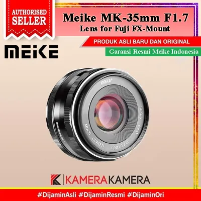 Lensa Meike 35mm F1.7 Lens for Fujifilm X Mount Mirrorless Camera - Garansi Resmi