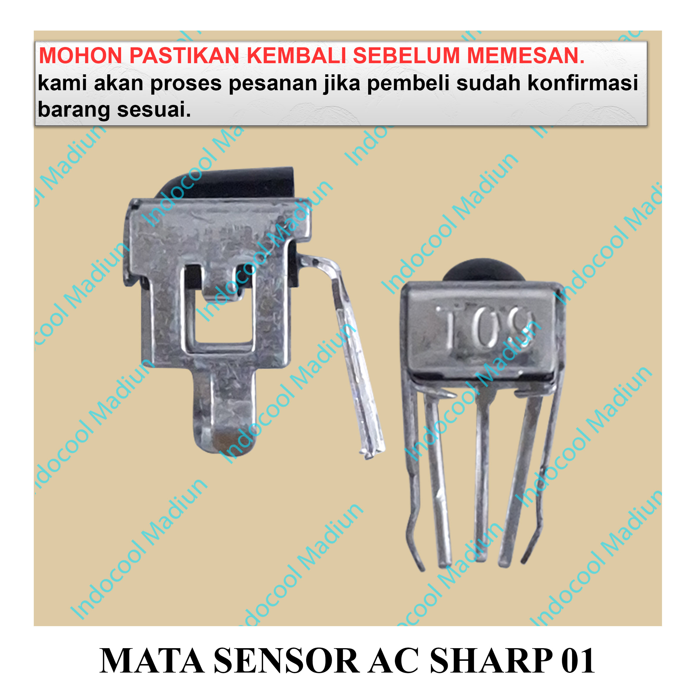 SENSOR MATA KUCING / MATA SENSOR PCB AC SHARP / MATA SENSOR AC SHARP 01 ...