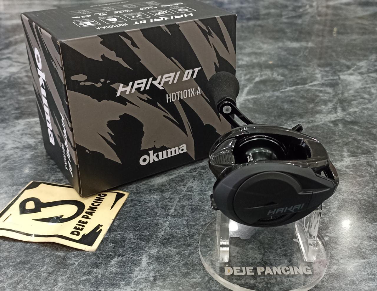 OKUMA HDT101X-A Hakai Baitcast Left Reels Black 100