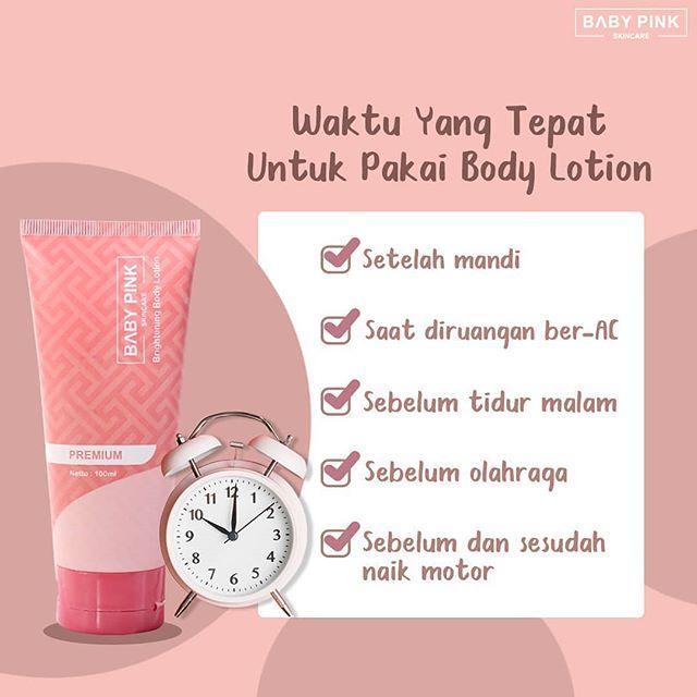 lotion baby pink