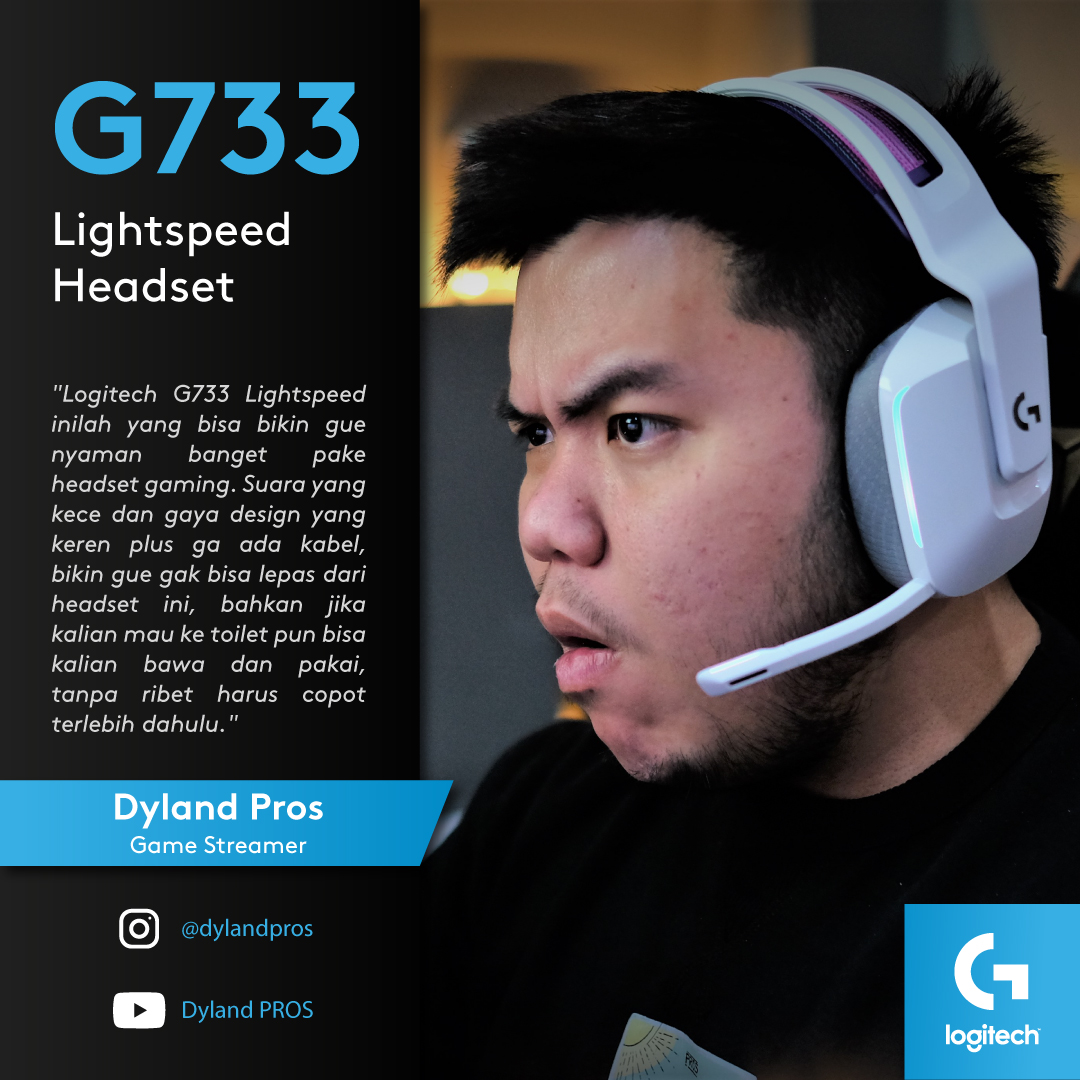 Logitech G733 LIGHTSPEED Wireless RGB 7 