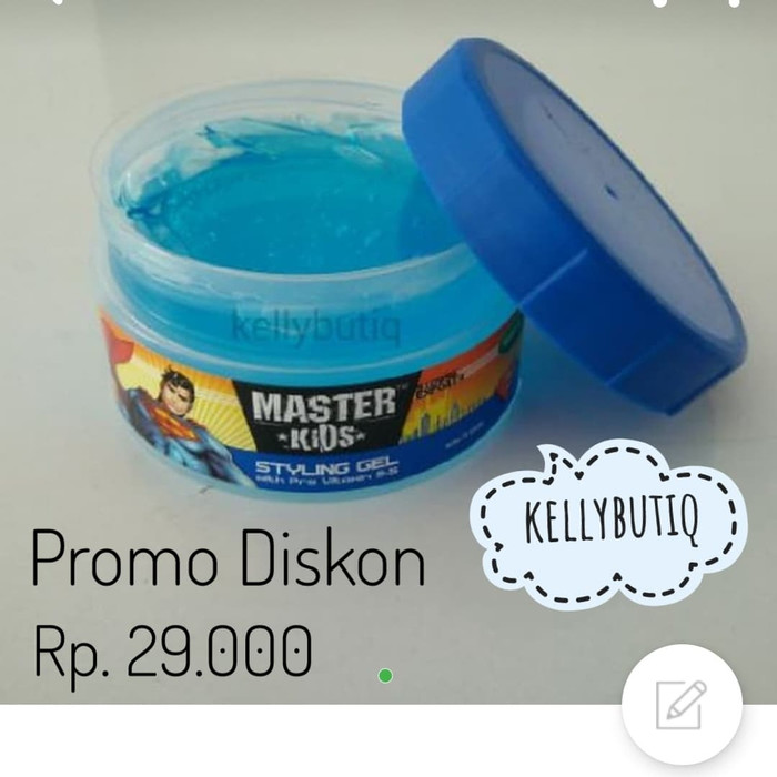 New Product Minyak Rambut Anak Master Kids Styling Gel Superman Soft Perawatan Lazada Indonesia