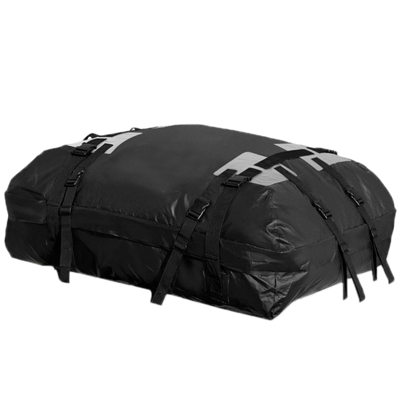 Waterproof Car Cargo Roof Bag Waterproof Rooftop Luggage Carrier Black Storage Travel Waterproof SUV Van for Cars