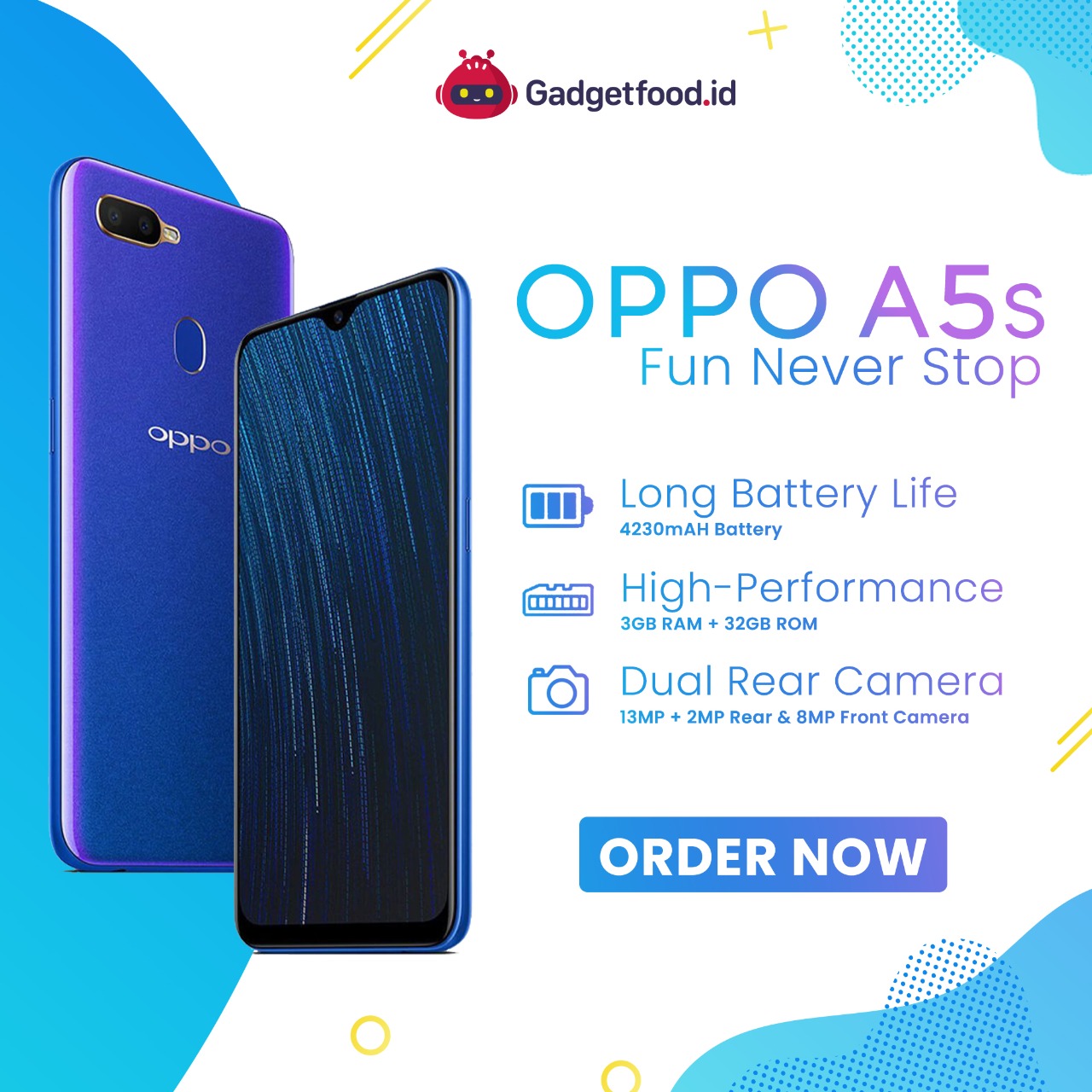 hp hp oppo a5s