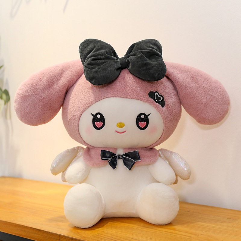 Boneka Sanrio New Demon Kuromi Doll Angel My Melody 35 cm | Lazada ...